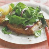Chicken Milanese with Arugula Salad