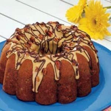 Chocolate Chip Caramel Cake Recipe