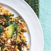FREEKEH - Avocado, Feta and Freekeh Dinner Salad