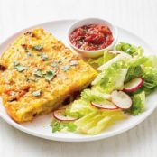 Tex-Mex Tortilla Chip Frittata