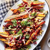Grilled Sweet Potatoes with Fresh Cherry Salsa
