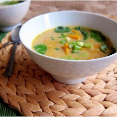 easy thai coconut soup