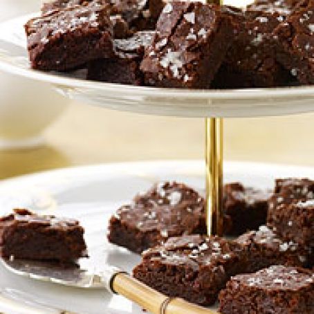 Salted Fudge Brownies
