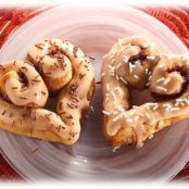 Heart Shaped Cinnamon Rolls