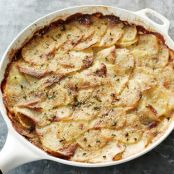 Garlic Potato Gratin