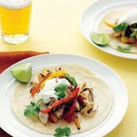 Fast Chicken Fajitas
