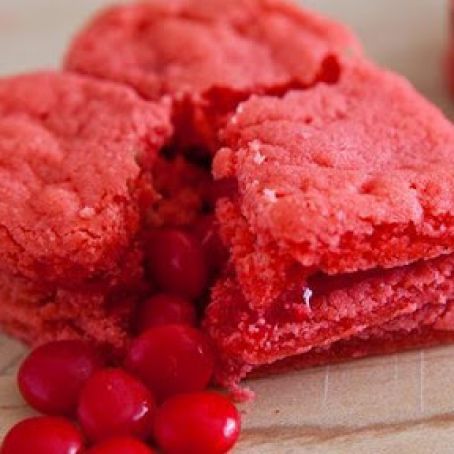 Red Hot Heart Cookies