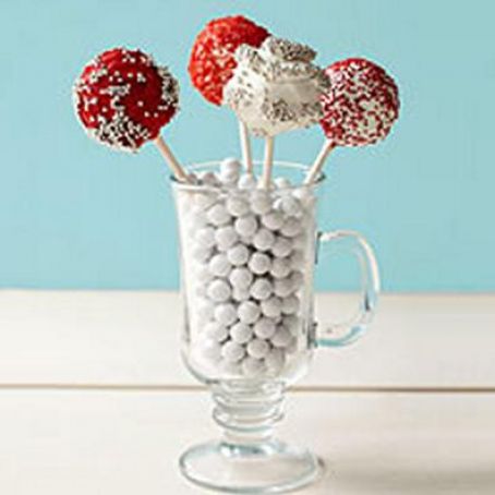 Chocolate Peppermint Cake Pops
