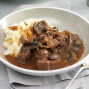 Beef & Mushroom Braised Stew Recipe