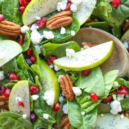 Apple Cranberry Pecan Salad