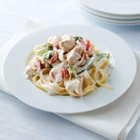 Chicken Primavera with Pasta