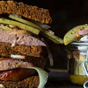 Sausage, Apple and Manchego Sandwich