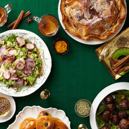 Ana Sortun's Winter Salad with Spiced Buttermilk Dressing