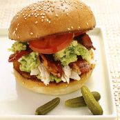 Roast Chicken Sandwich with Bacon and Guacamole - Recipe.com