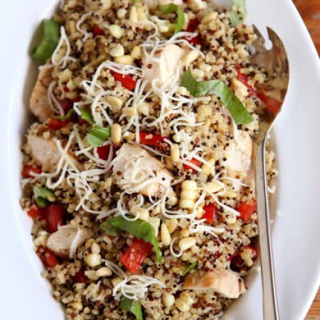 Chicken Quinoa Bowls with Provolone