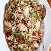 Chicken Quinoa Bowls with Provolone