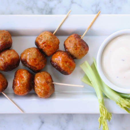 Buffalo Chicken Meatballs