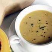 Butternut Squash Soup with Pears and Bacon