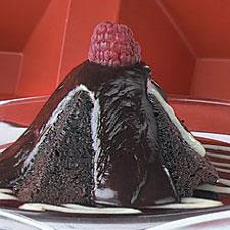 Chocolate Pyramid Cakes