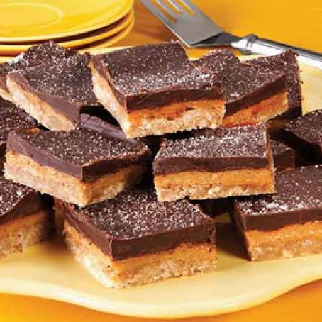 Caramel (Salted) Squares