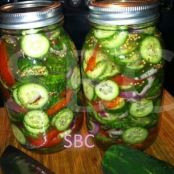 Cucumber Salad in a Jar