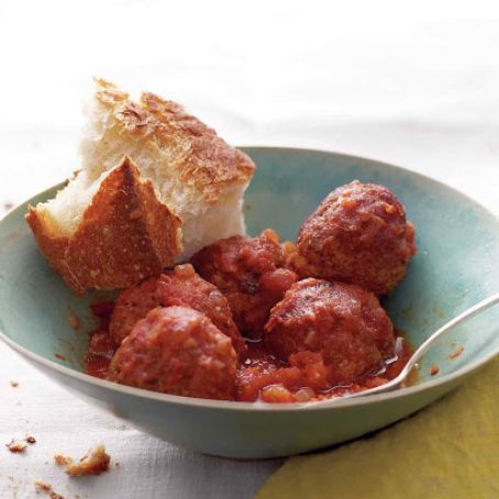 Slow-Cooker Spanish Meatballs