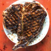 Garlic and Red-Miso Porterhouse