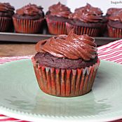 Gluten Free Dairy Free Chocolate Zucchini Cupcakes