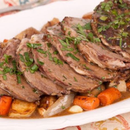 Pot Roast and Root Vegetables