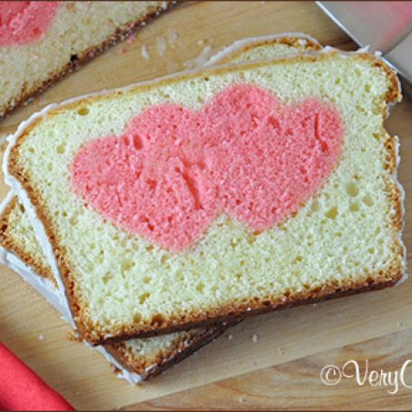 Valentine’s Day Peek-A-Boo Pound Cake