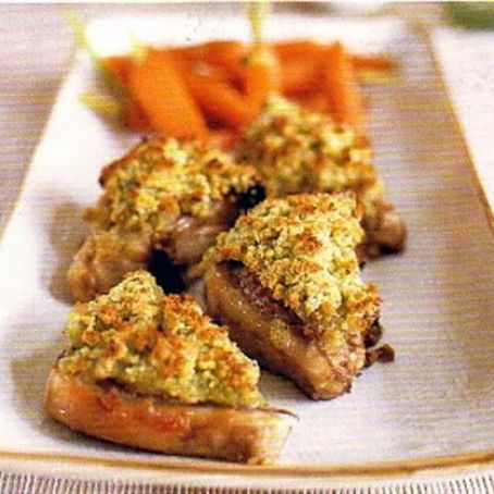 Lamb Chops with a Mint Jelly Crust