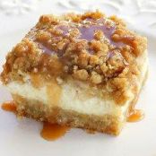 Caramel Apple Cheesecake Bars