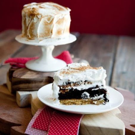 Individual Gimme S'mores Cakelettes