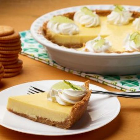 Key Lime Pie with Butter Cracker Crust