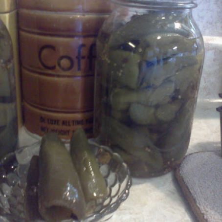 Sweet Pickled Jalapenos
