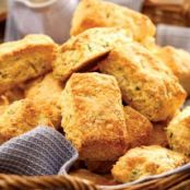 Cheddar Cornmeal Biscuits with Chives
