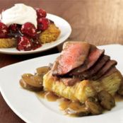 Wellington-Style Beef and Berry Tart