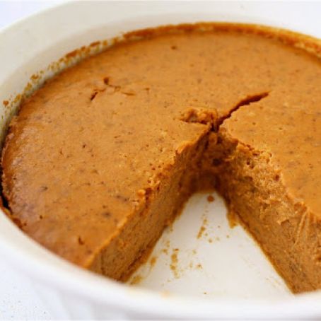 Crustless Pumpkin Pie