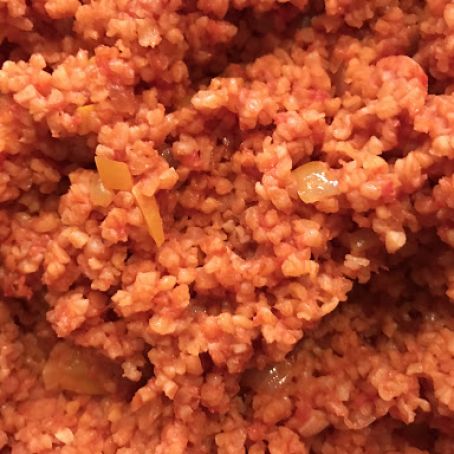 Tomato and Bulgar Pilaf