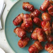 Bacon-Wrapped Hot Dog Bites