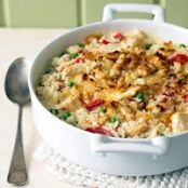 Chicken Alfredo & Rice Casserole