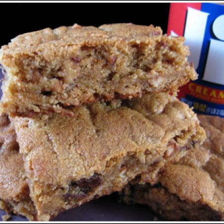 Peanut Butter Blondies