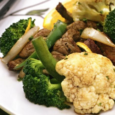 Spicy Beef Stir-Fry with a hint of Orange