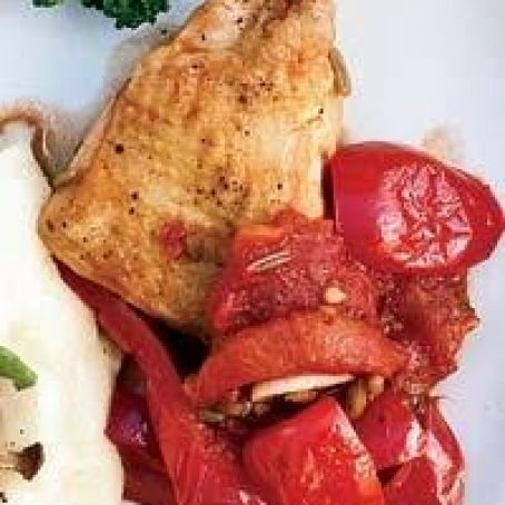Chicken Peperonata