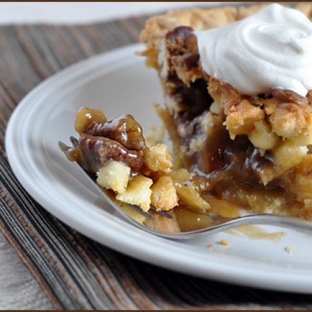 White Chocolate Pecan Pie