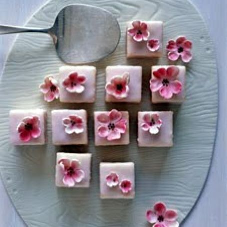 Spring Shower Almond Petit Fours