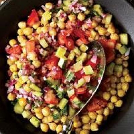 Spicy Chickpea Salad