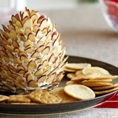 Cheese Ball (Christmas Pinecone)