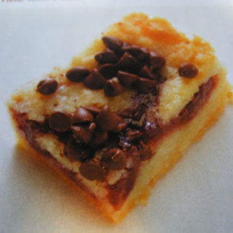 Chocolate Chip Raspberry Bars