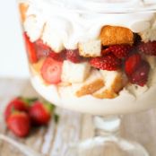 Strawberries and Cream Trifle
